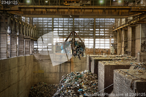 Image of Waste processing plant interior