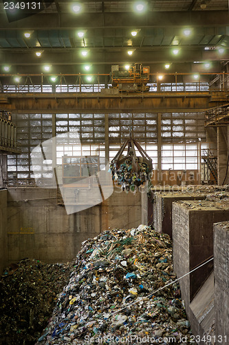 Image of Waste processing plant interior