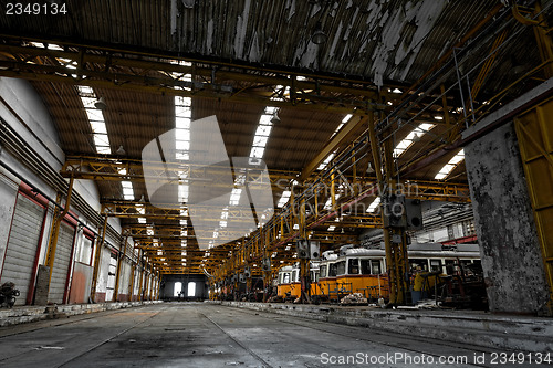 Image of Interior of a vehicle repair station