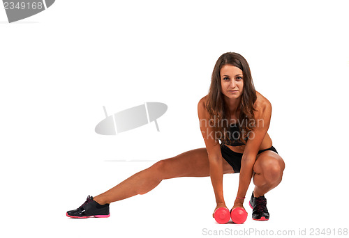 Image of Girl in studio