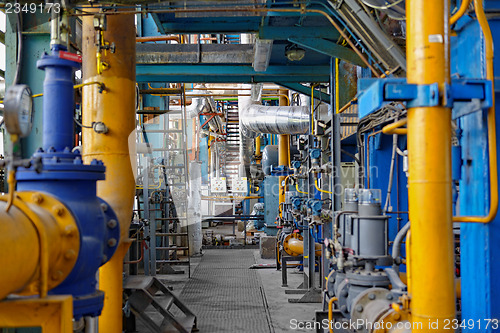 Image of Industrial interior of a power plant