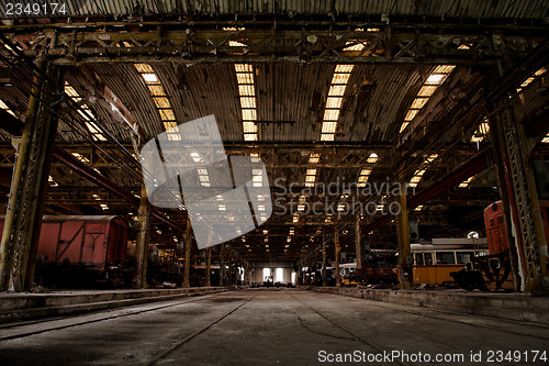 Image of Interior of a vehicle repair station