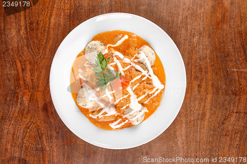 Image of Delicious stew on the table