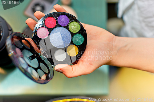 Image of Compact makeup palette