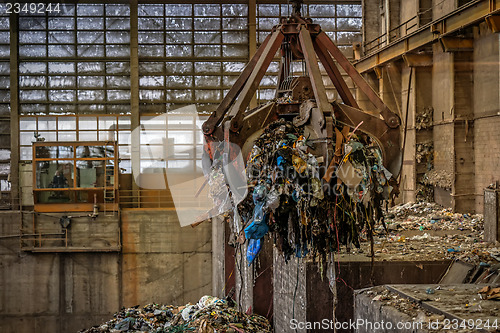 Image of Waste processing plant interior