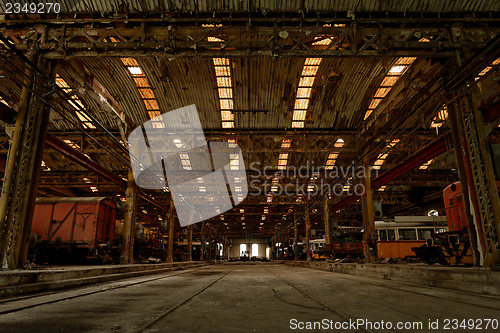 Image of Interior of a vehicle repair station