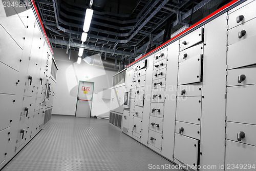 Image of Control room of a power plant