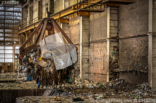 Image of Waste processing plant interior