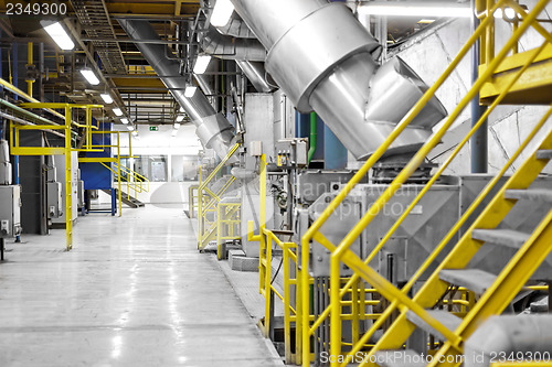 Image of Industrial interior of a generic power plant