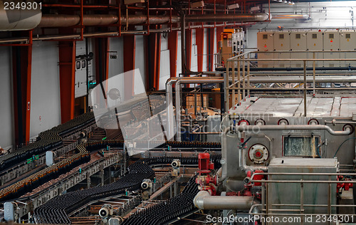 Image of Beer factory interior