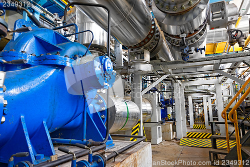 Image of Industrial interior of a power plant