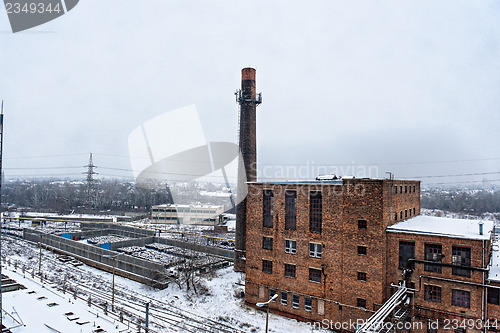 Image of Chemical waste dump with a lot of barrels