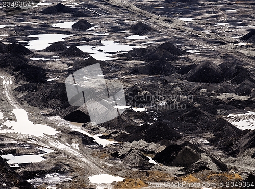 Image of Industrial landscape of a working mine