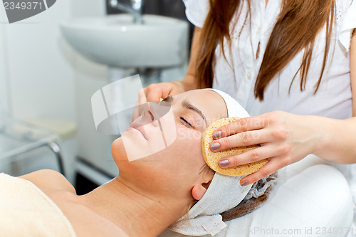 Image of Healthcare treatment at the beauty salon