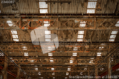 Image of Interior of a vehicle repair station