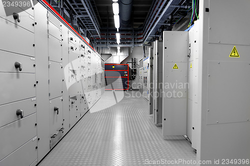 Image of Control room of a power plant