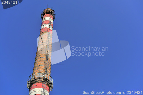 Image of Large industrial chimney