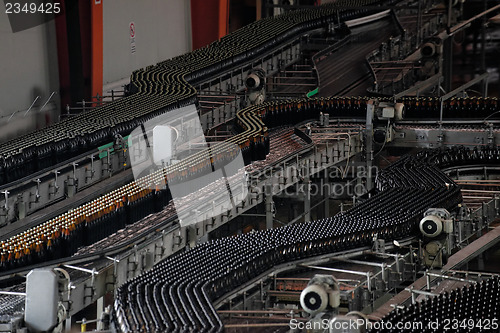 Image of Beer factory interior