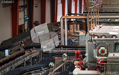 Image of Beer factory interior