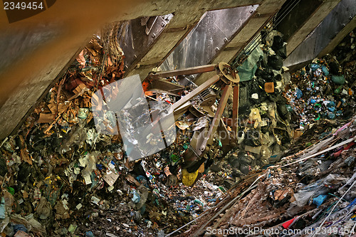 Image of Waste processing plant interior