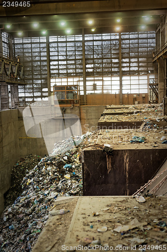 Image of Waste processing plant interior