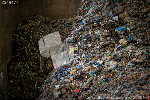 Image of Large heap of garbage