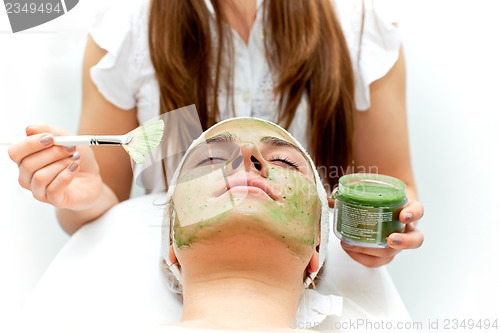 Image of Healthcare treatment at the beauty salon