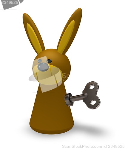 Image of wind up bunny