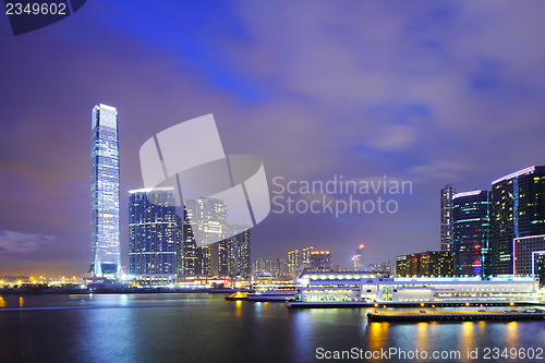 Image of Kowloon downtown in Hong Kong