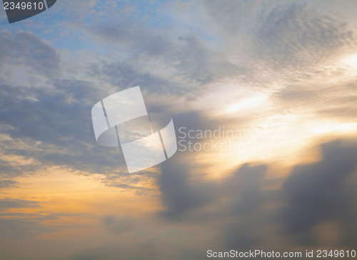 Image of Cloudscape at morning