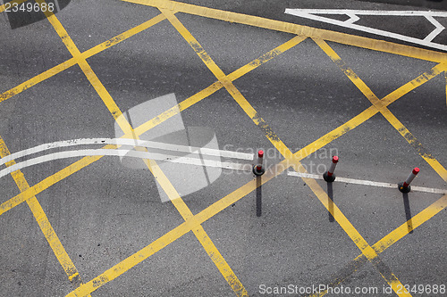 Image of Road junction in city