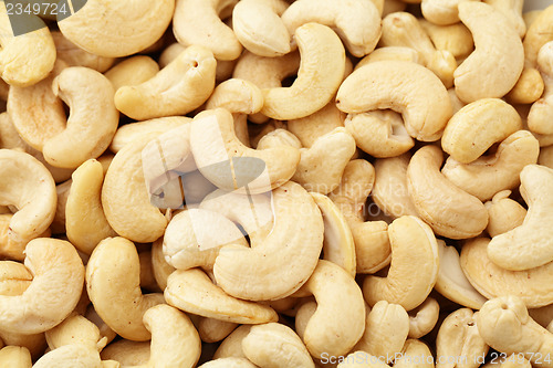 Image of Cashew nuts closeup