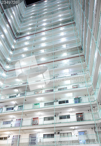 Image of Twin tower type housing in Hong Kong