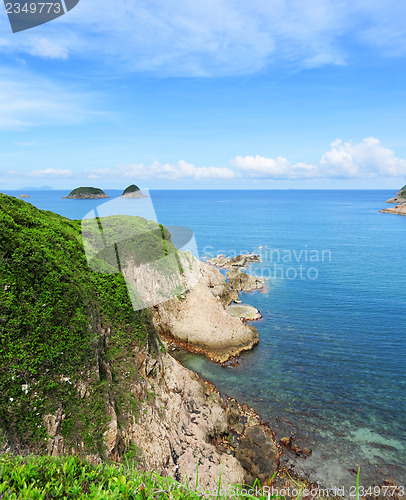 Image of Island and ocean