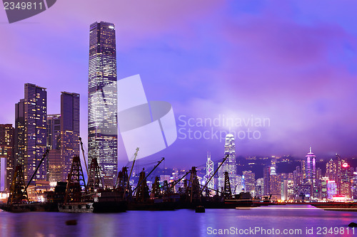 Image of Kowloon at night