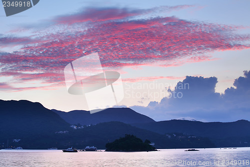 Image of Sunrise with sea