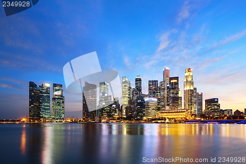 Image of Singapore skyline