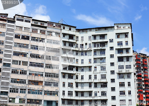 Image of Old residential building in Hong Kong