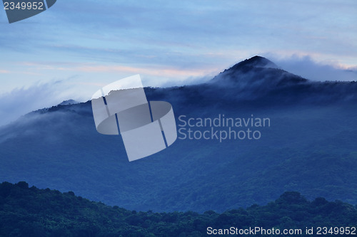 Image of Misty mountain