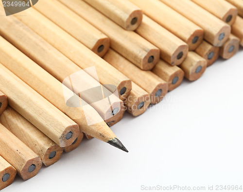 Image of Pencil on white background