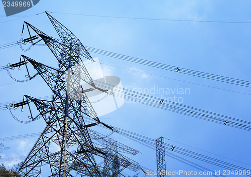 Image of Power transmission tower