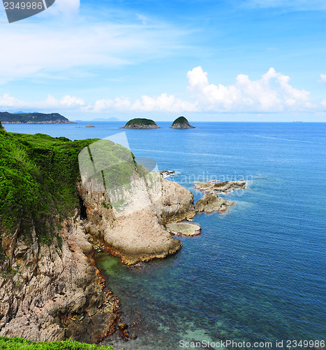 Image of Island and ocean