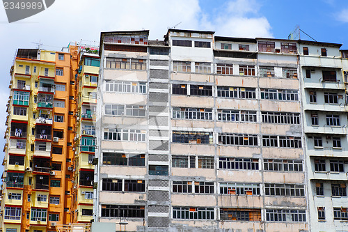 Image of Old residential building in Hong Kong