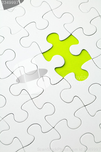 Image of Missing puzzle piece