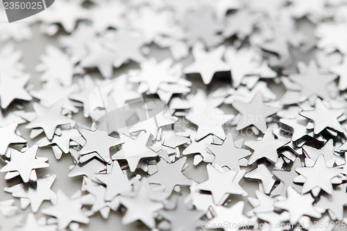 Image of Scattered glittering stars confetti 