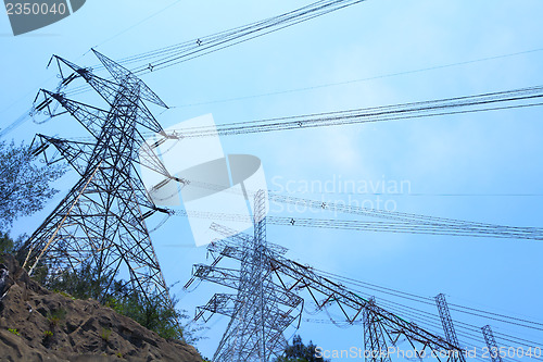 Image of Power transmission tower