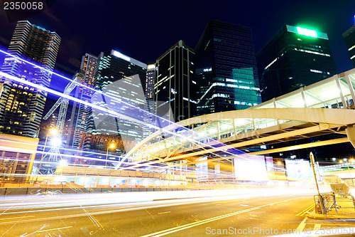 Image of Busy traffic in Hong Kong