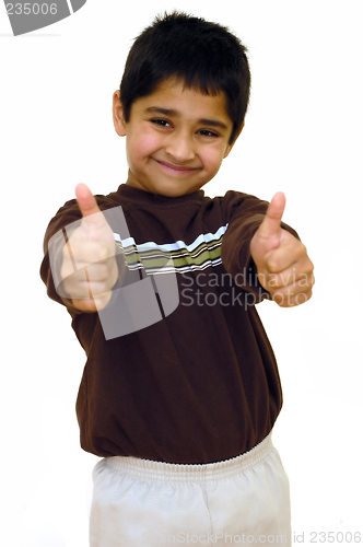 Image of Double Thumbs up