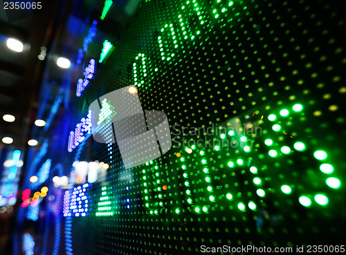 Image of Stock market price increase