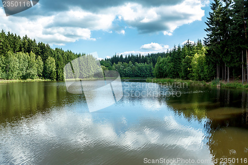 Image of small water water reservoir